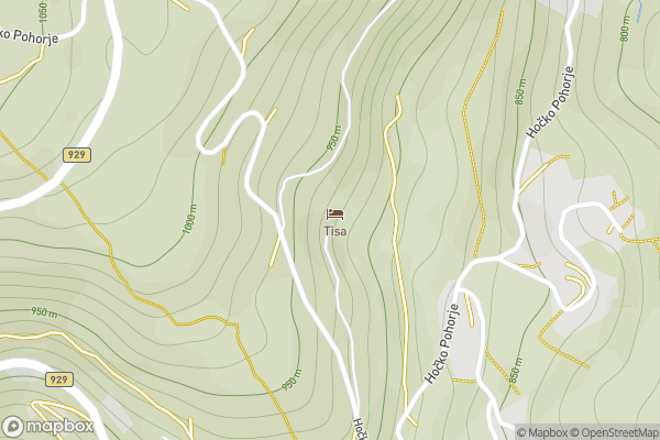 static Mapbox map