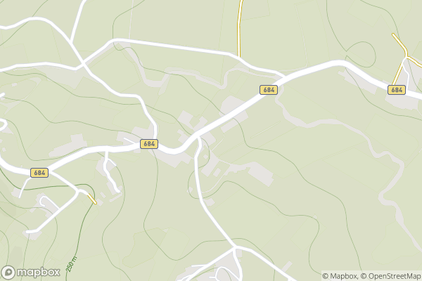 static Mapbox map