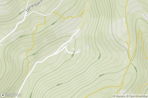 static Mapbox map