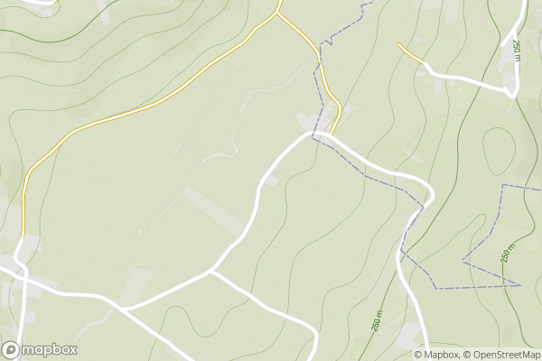 static Mapbox map