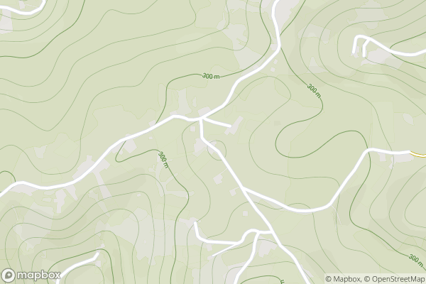 static Mapbox map