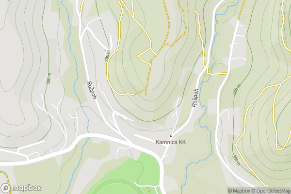 static Mapbox map