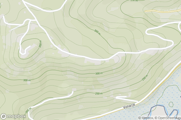 static Mapbox map