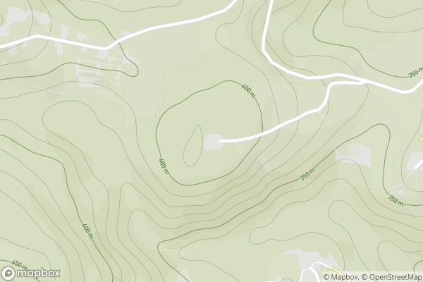 static Mapbox map