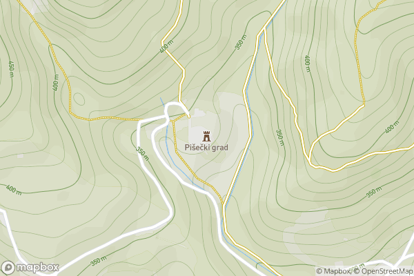 static Mapbox map