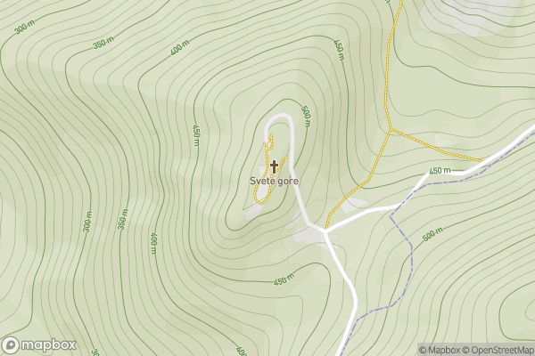 static Mapbox map