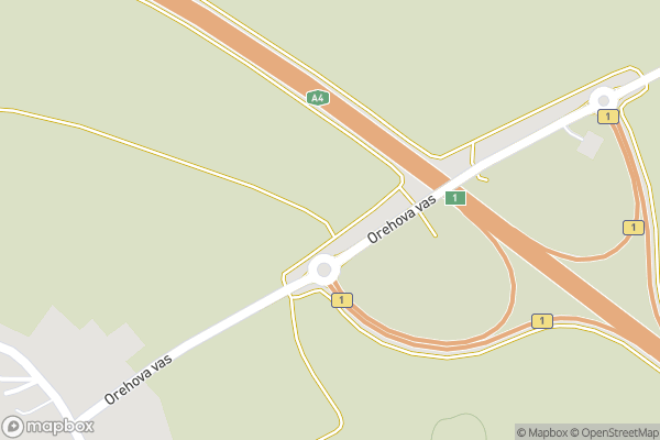 static Mapbox map