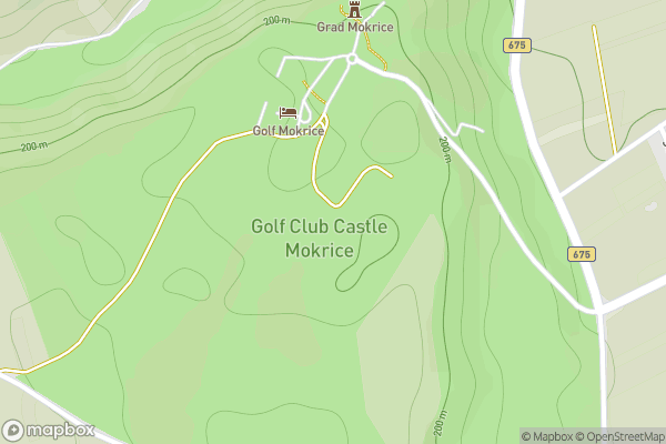 static Mapbox map