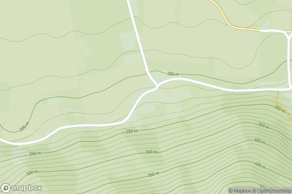 static Mapbox map