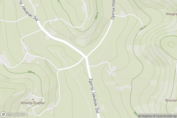 static Mapbox map