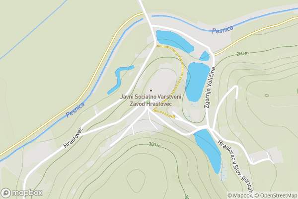 static Mapbox map