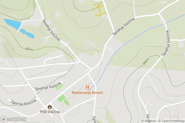 static Mapbox map