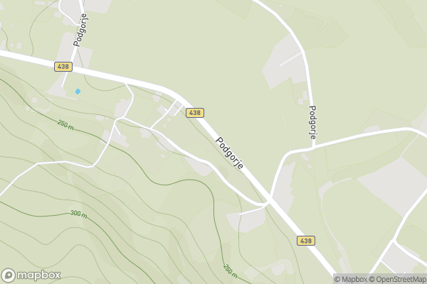 static Mapbox map