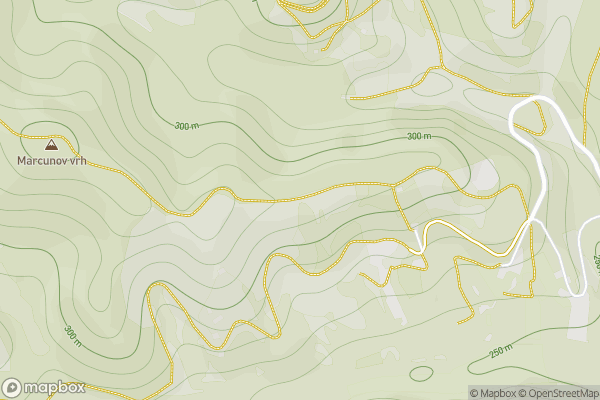 static Mapbox map
