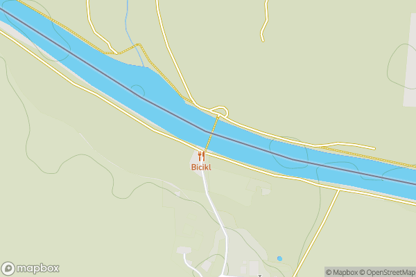 static Mapbox map