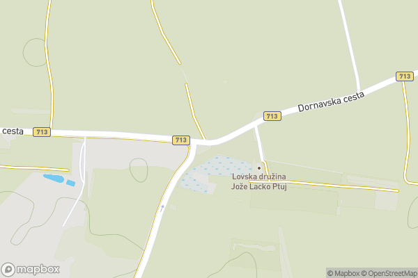 static Mapbox map