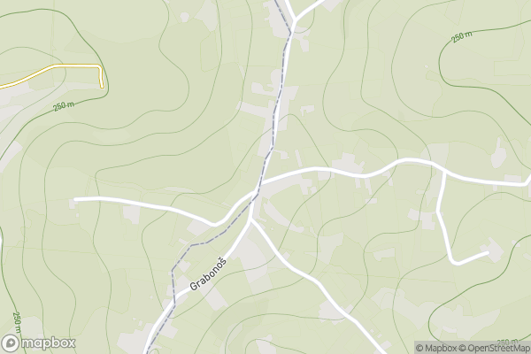 static Mapbox map