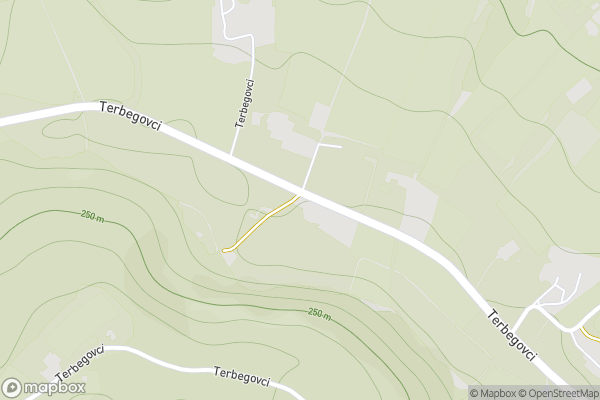 static Mapbox map