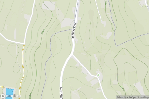 static Mapbox map