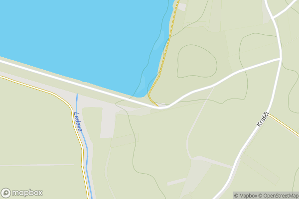 static Mapbox map