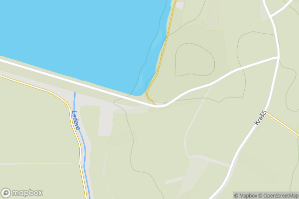 static Mapbox map