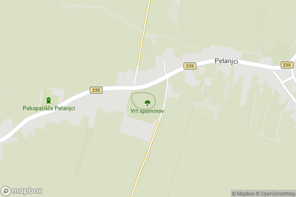 static Mapbox map