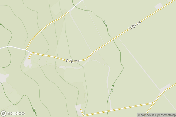 static Mapbox map