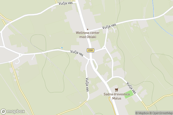 static Mapbox map