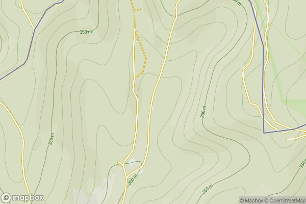 static Mapbox map