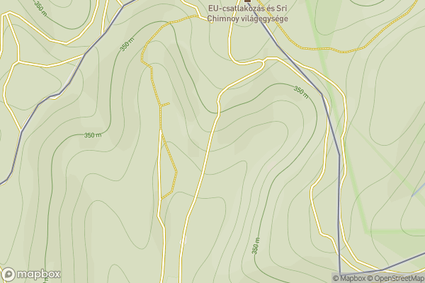 static Mapbox map