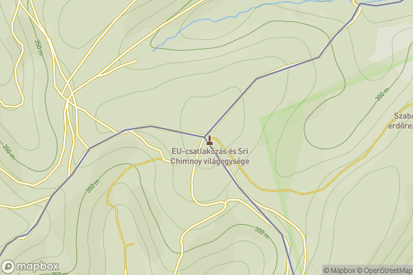 static Mapbox map