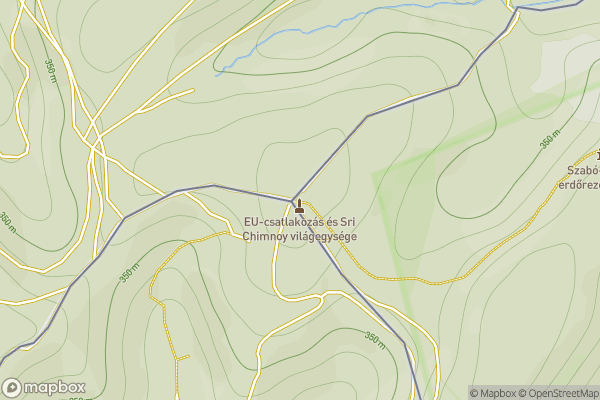 static Mapbox map