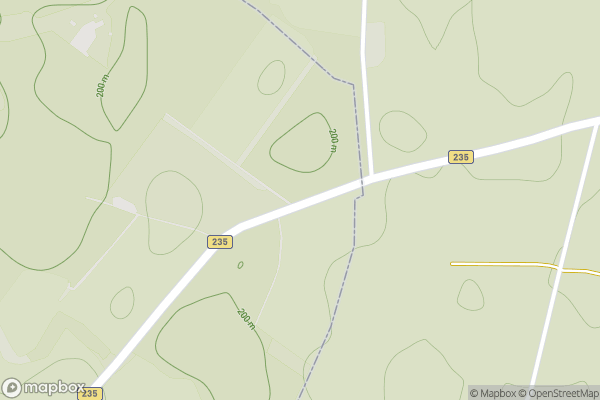 static Mapbox map