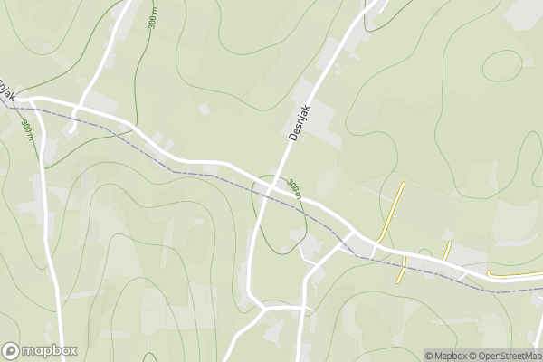 static Mapbox map