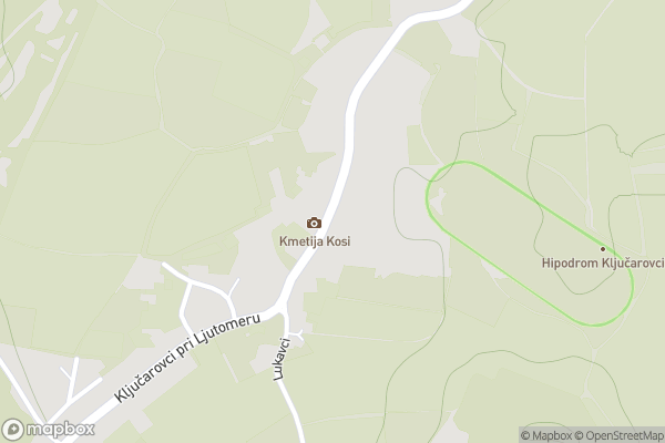 static Mapbox map
