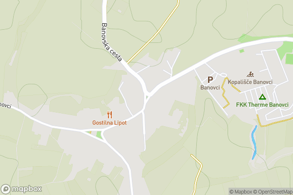 static Mapbox map