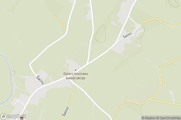 static Mapbox map