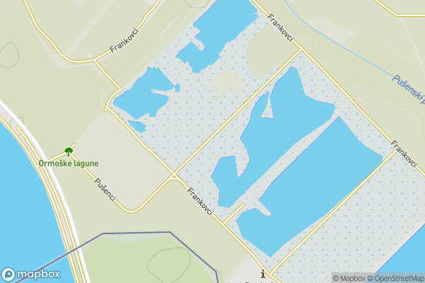 static Mapbox map