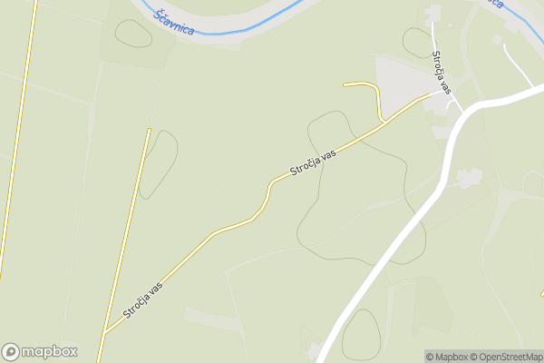 static Mapbox map
